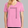 Ladies Core Cotton V Neck Tee Thumbnail