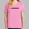 Ladies Core Cotton V Neck Tee Thumbnail