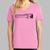 Ladies Core Cotton V Neck Tee Thumbnail