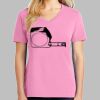 Ladies Core Cotton V Neck Tee Thumbnail