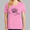 Ladies Core Cotton V Neck Tee Thumbnail