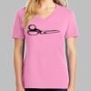 Ladies Core Cotton V Neck Tee Thumbnail