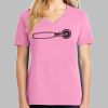 Ladies Core Cotton V Neck Tee Thumbnail