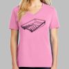 Ladies Core Cotton V Neck Tee Thumbnail