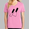 Ladies Core Cotton V Neck Tee Thumbnail