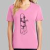 Ladies Core Cotton V Neck Tee Thumbnail
