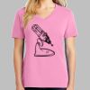 Ladies Core Cotton V Neck Tee Thumbnail