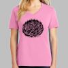 Ladies Core Cotton V Neck Tee Thumbnail