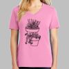 Ladies Core Cotton V Neck Tee Thumbnail
