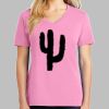 Ladies Core Cotton V Neck Tee Thumbnail