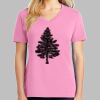 Ladies Core Cotton V Neck Tee Thumbnail