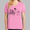 Ladies Core Cotton V Neck Tee Thumbnail