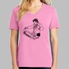 Ladies Core Cotton V Neck Tee Thumbnail