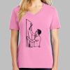 Ladies Core Cotton V Neck Tee Thumbnail