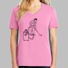 Ladies Core Cotton V Neck Tee Thumbnail