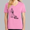 Ladies Core Cotton V Neck Tee Thumbnail