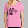 Ladies Core Cotton V Neck Tee Thumbnail