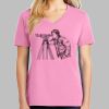 Ladies Core Cotton V Neck Tee Thumbnail