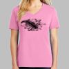 Ladies Core Cotton V Neck Tee Thumbnail