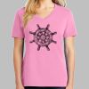 Ladies Core Cotton V Neck Tee Thumbnail