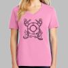 Ladies Core Cotton V Neck Tee Thumbnail