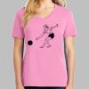 Ladies Core Cotton V Neck Tee Thumbnail