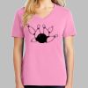 Ladies Core Cotton V Neck Tee Thumbnail
