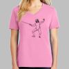 Ladies Core Cotton V Neck Tee Thumbnail