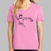 Ladies Core Cotton V Neck Tee Thumbnail