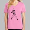 Ladies Core Cotton V Neck Tee Thumbnail