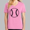Ladies Core Cotton V Neck Tee Thumbnail
