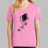 Ladies Core Cotton V Neck Tee Thumbnail