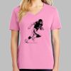Ladies Core Cotton V Neck Tee Thumbnail