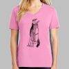 Ladies Core Cotton V Neck Tee Thumbnail