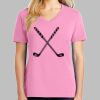Ladies Core Cotton V Neck Tee Thumbnail
