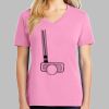 Ladies Core Cotton V Neck Tee Thumbnail