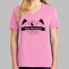 Ladies Core Cotton V Neck Tee Thumbnail