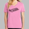Ladies Core Cotton V Neck Tee Thumbnail
