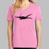 Ladies Core Cotton V Neck Tee Thumbnail
