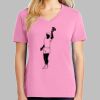 Ladies Core Cotton V Neck Tee Thumbnail