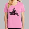 Ladies Core Cotton V Neck Tee Thumbnail