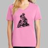 Ladies Core Cotton V Neck Tee Thumbnail