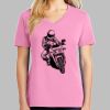 Ladies Core Cotton V Neck Tee Thumbnail