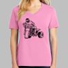 Ladies Core Cotton V Neck Tee Thumbnail