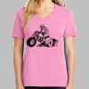 Ladies Core Cotton V Neck Tee Thumbnail