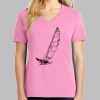 Ladies Core Cotton V Neck Tee Thumbnail