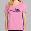 Ladies Core Cotton V Neck Tee Thumbnail