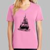 Ladies Core Cotton V Neck Tee Thumbnail