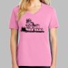Ladies Core Cotton V Neck Tee Thumbnail