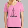 Ladies Core Cotton V Neck Tee Thumbnail